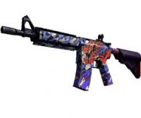 M4A4 | Dragon King (Minimal Wear)